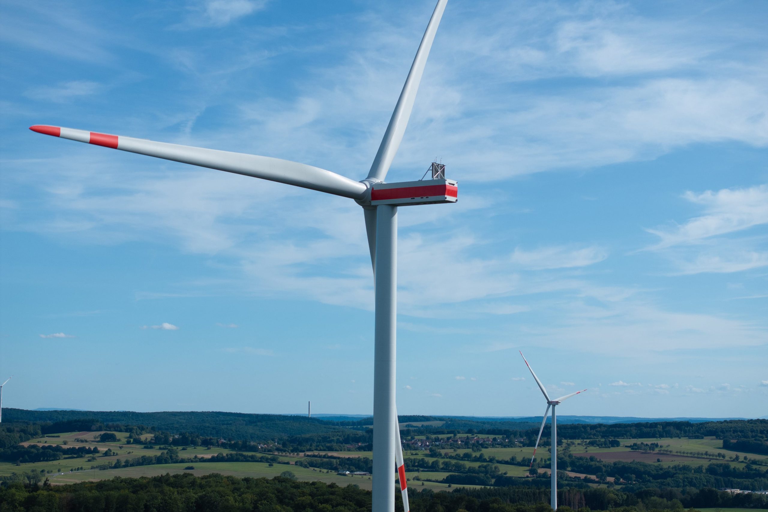 Symbolfoto für den geplanten Windpark Jossgrund von Perigus Energy